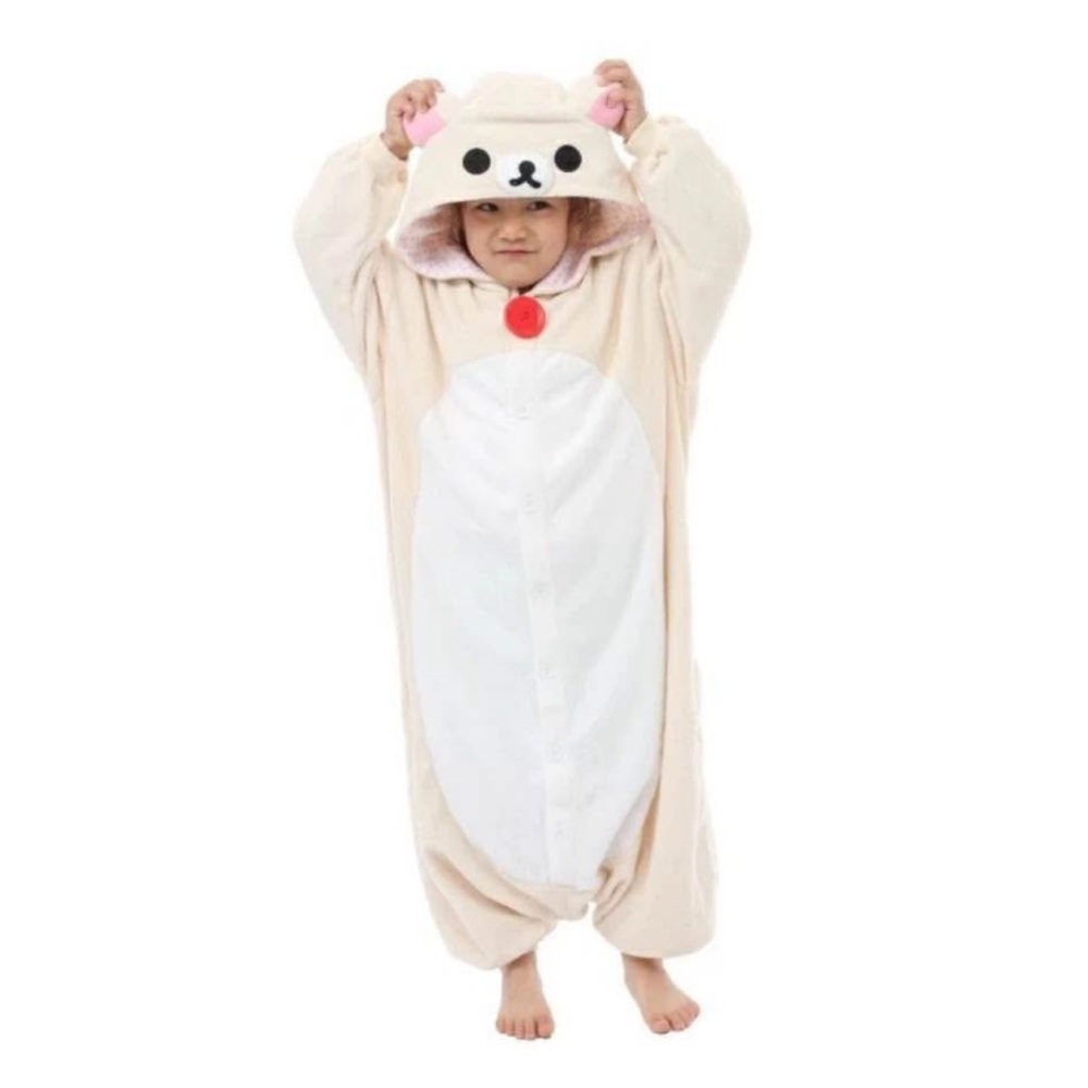 Bundles SAZAC Rilakkuma
Kids Costume
Kigurumi Fleece
Cosplay 130 Brown,beige - Picture 8 of 17
